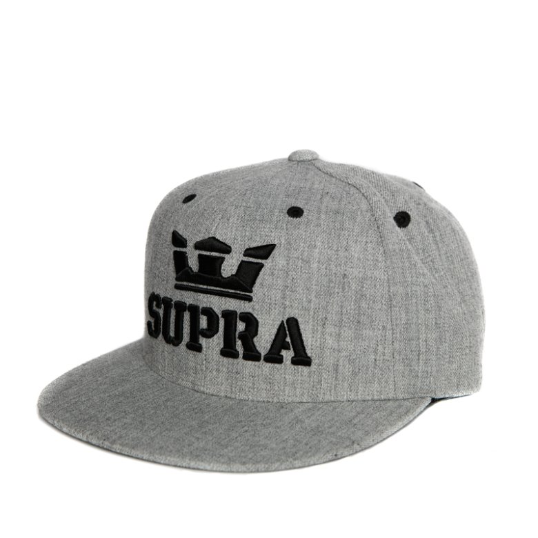Supra Above Snap Hats Erkek Cap Şapka Gri | TR746571