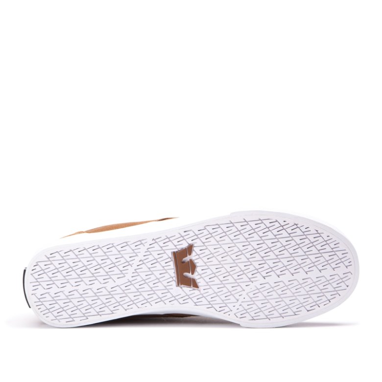 Supra Chino Erkek Kaykay Ayakkabısı Koyu Kahverengi | TR880800