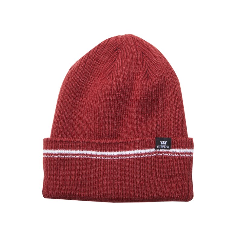 Supra Chopper Beanie Erkek Cap Şapka Kırmızı | TR825428