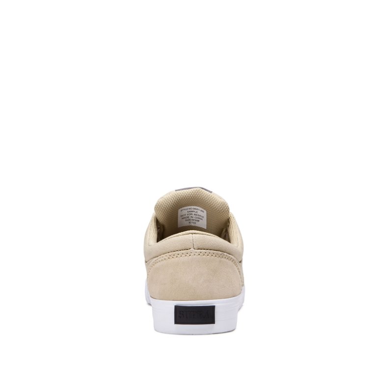 Supra Düz Taban Chino Erkek Ayakkabı Bej Rengi | TR950697