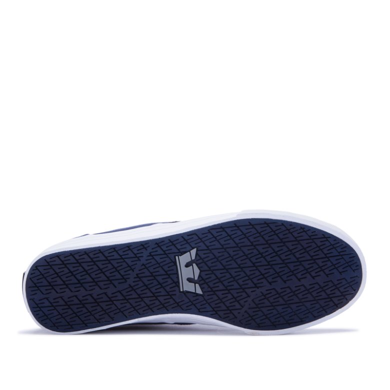 Supra Düz Taban Chino Erkek Ayakkabı Koyu Mavi | TR776297