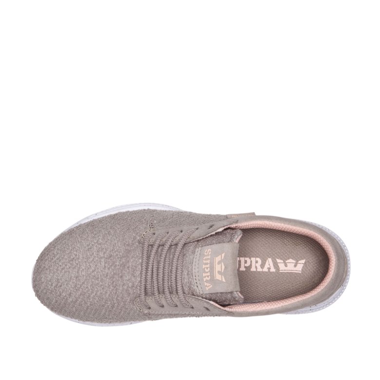 Supra Düz Taban Hammer Run Kadın Ayakkabı Haki Beyaz | TR690064