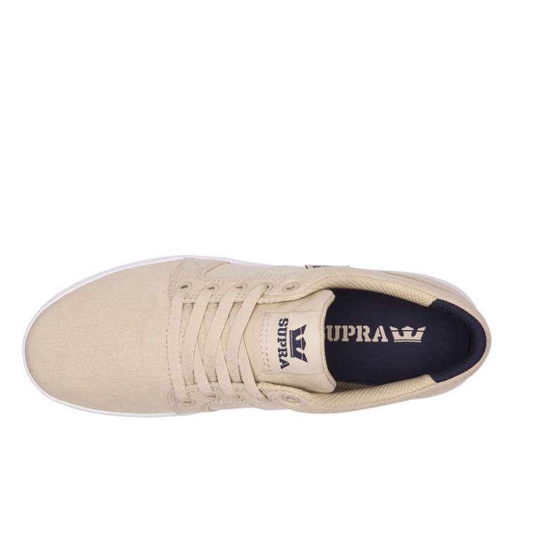 Supra Düz Taban Ineto Kadın Ayakkabı Bej Rengi | TR169928