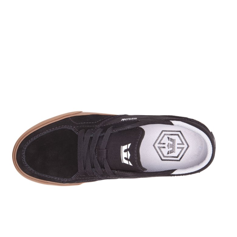 Supra Düz Taban Melrose Kadın Ayakkabı Siyah Kahverengi | TR687580