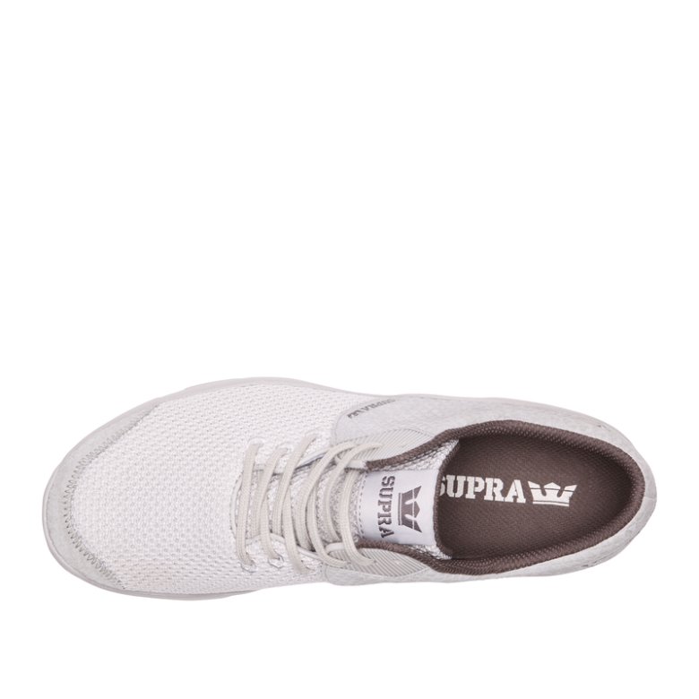 Supra Düz Taban Noiz Kadın Ayakkabı Açık Gri | TR813154