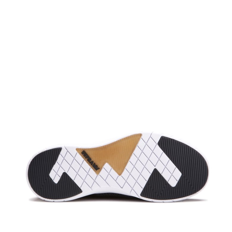 Supra Düz Taban Scissor Kadın Ayakkabı Koyu Gri Altın | TR294349