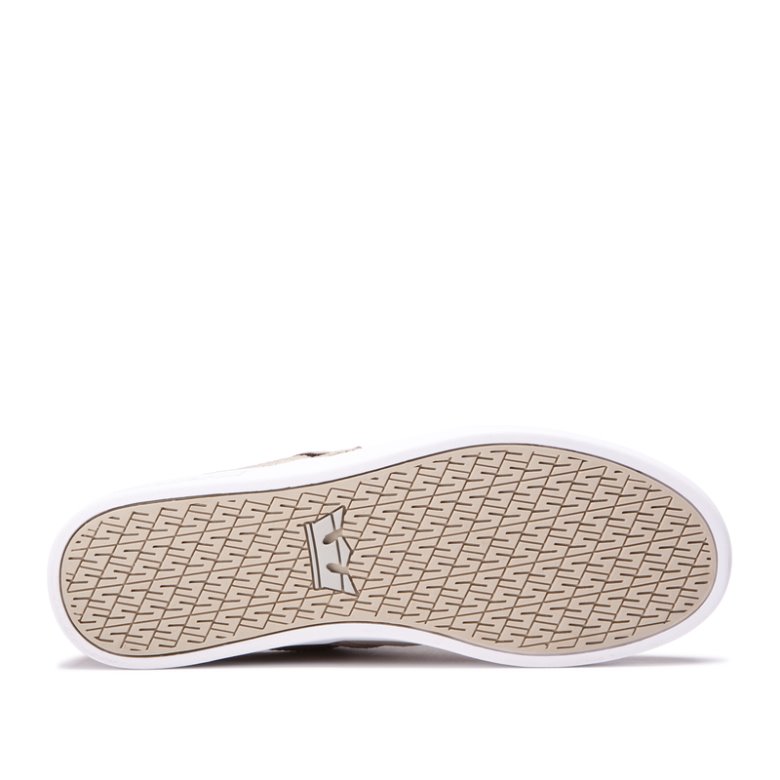 Supra Düz Taban Stacks II Erkek Ayakkabı Bej Rengi | TR351389
