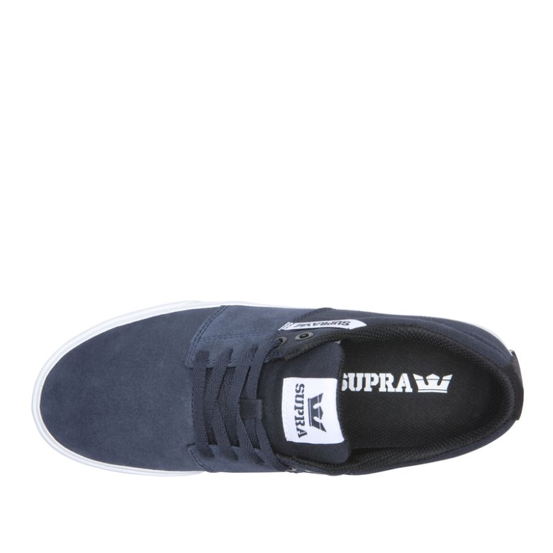 Supra Düz Taban Stacks II Vulc Kadın Ayakkabı Lacivert | TR415692