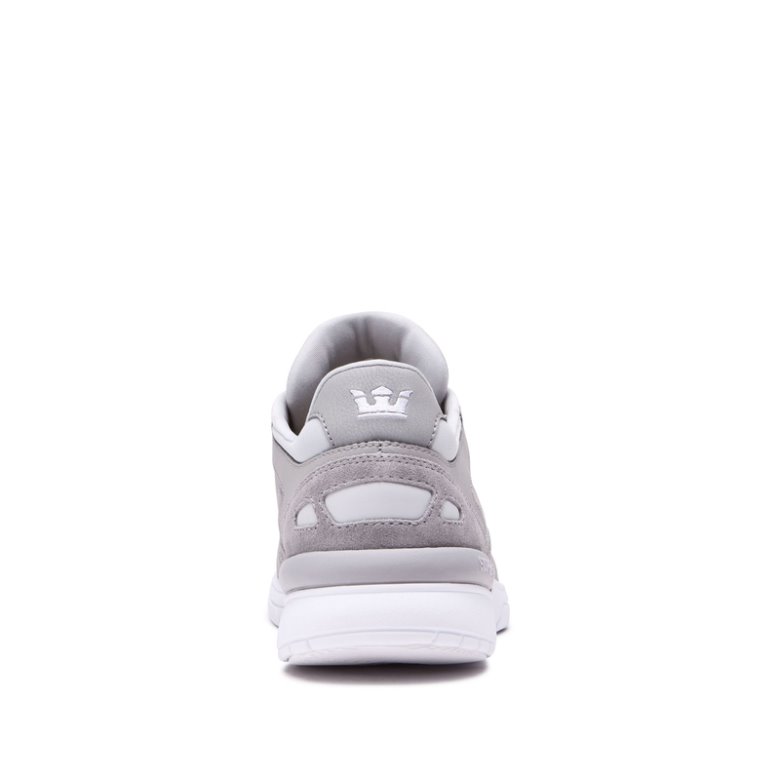 Supra Düz Taban Winslow Kadın Ayakkabı Gri Beyaz | TR973414