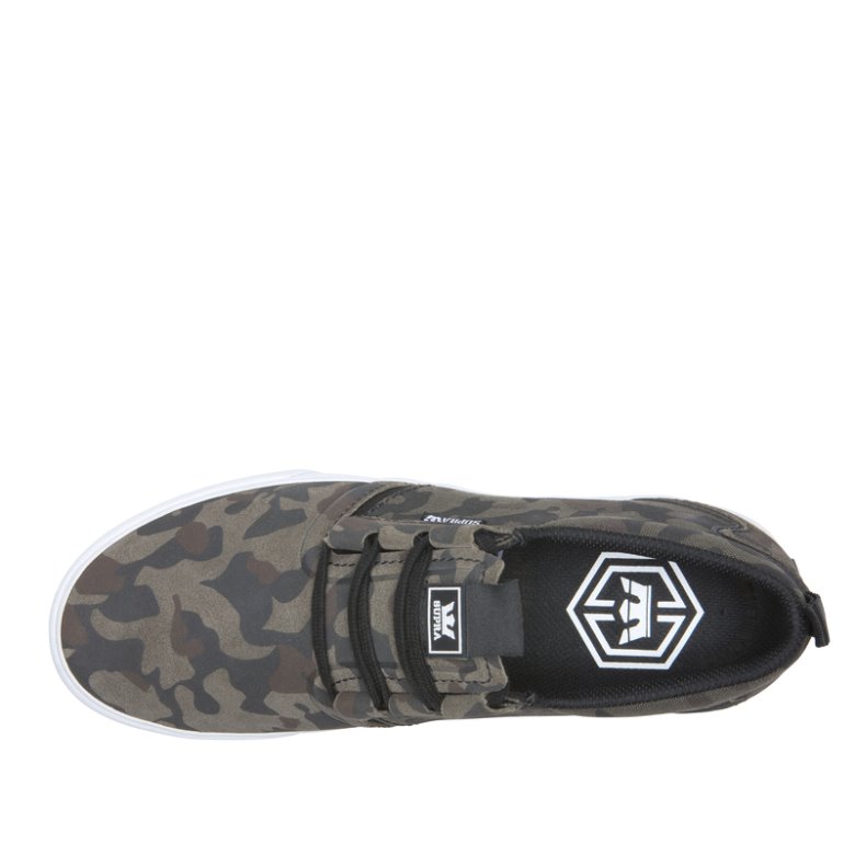 Supra Flow Kadın Spor Ayakkabı Camo Siyah | TR365688
