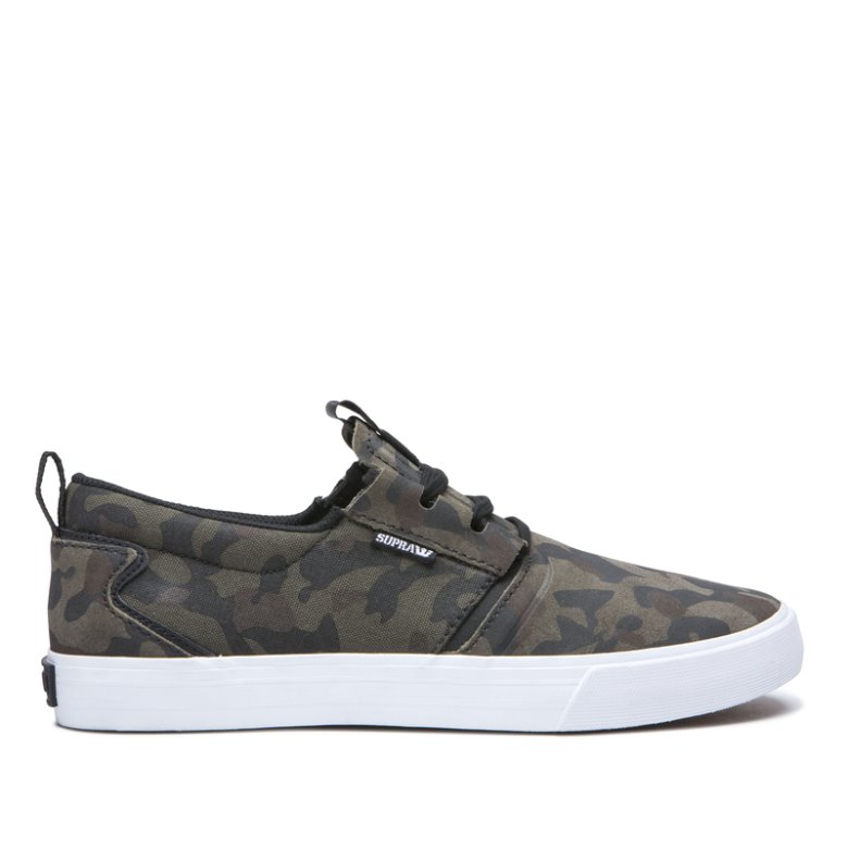 Supra Flow Kadın Spor Ayakkabı Camo Siyah | TR365688