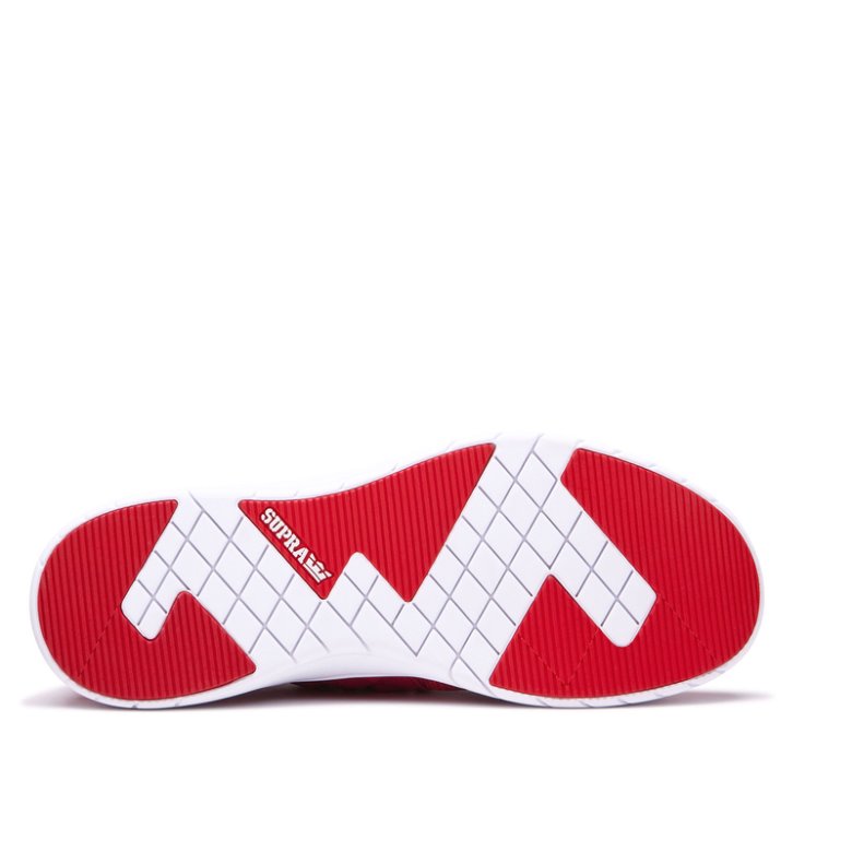 Supra Flow Run EVO Erkek Koşu Ayakkabısı Kırmızı Beyaz | TR929390