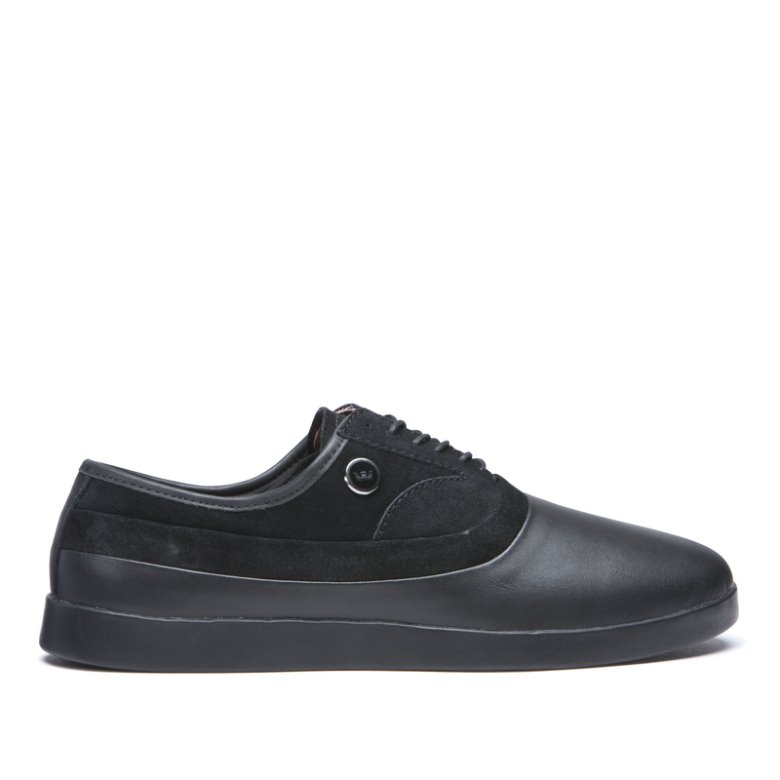 Supra Greco Erkek Kaykay Ayakkabısı Siyah | TR660203