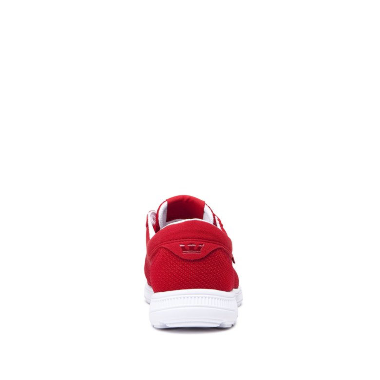 Supra Hammer Run Kadın Koşu Ayakkabısı Kırmızı Beyaz | TR659450