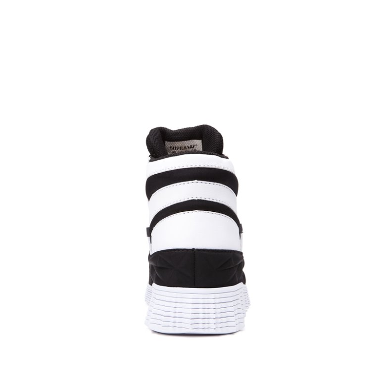 Supra Jagati Erkek Spor Ayakkabı Beyaz Siyah | TR208696