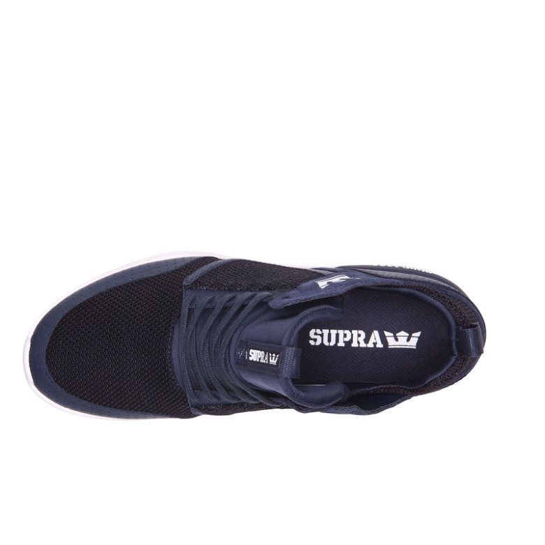 Supra Method Erkek Koşu Ayakkabısı Lacivert Siyah Beyaz | TR058158