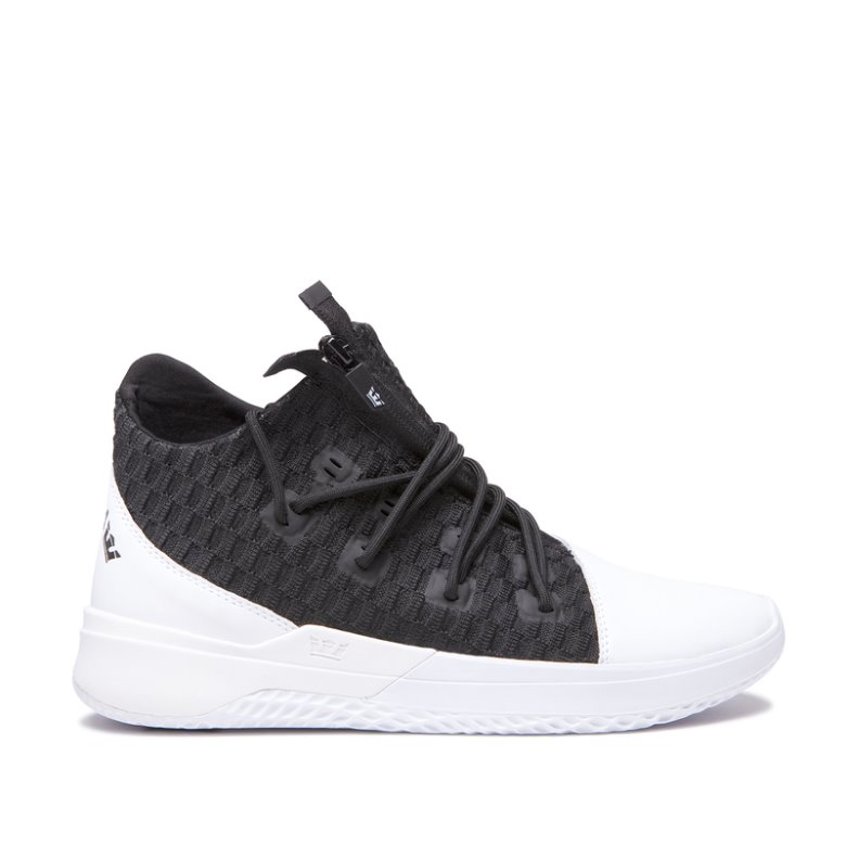 Supra Reason Erkek Spor Ayakkabı Beyaz Siyah | TR417990