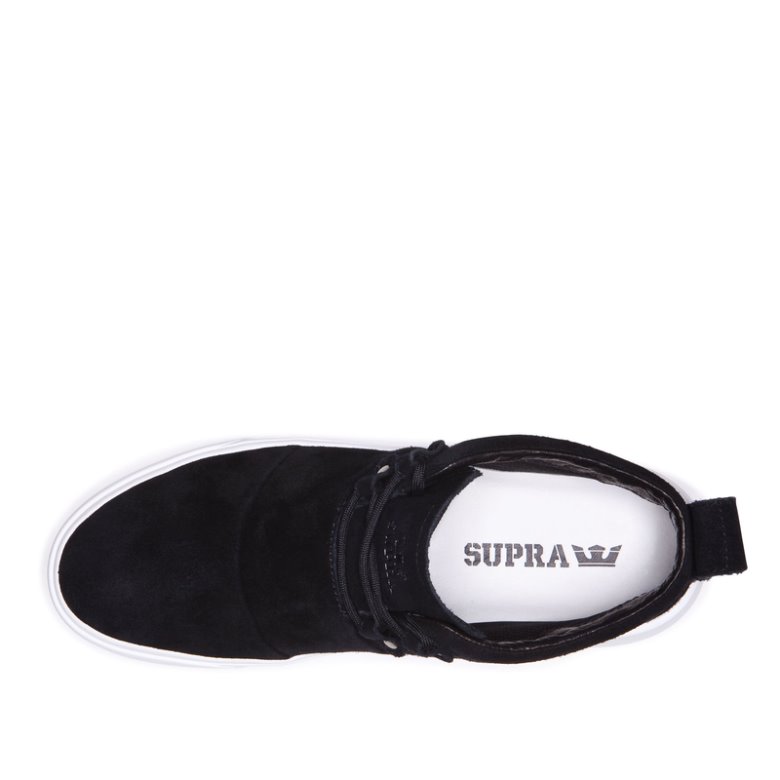 Supra Yüksek Taban Charles Kadın Ayakkabı Siyah | TR521944