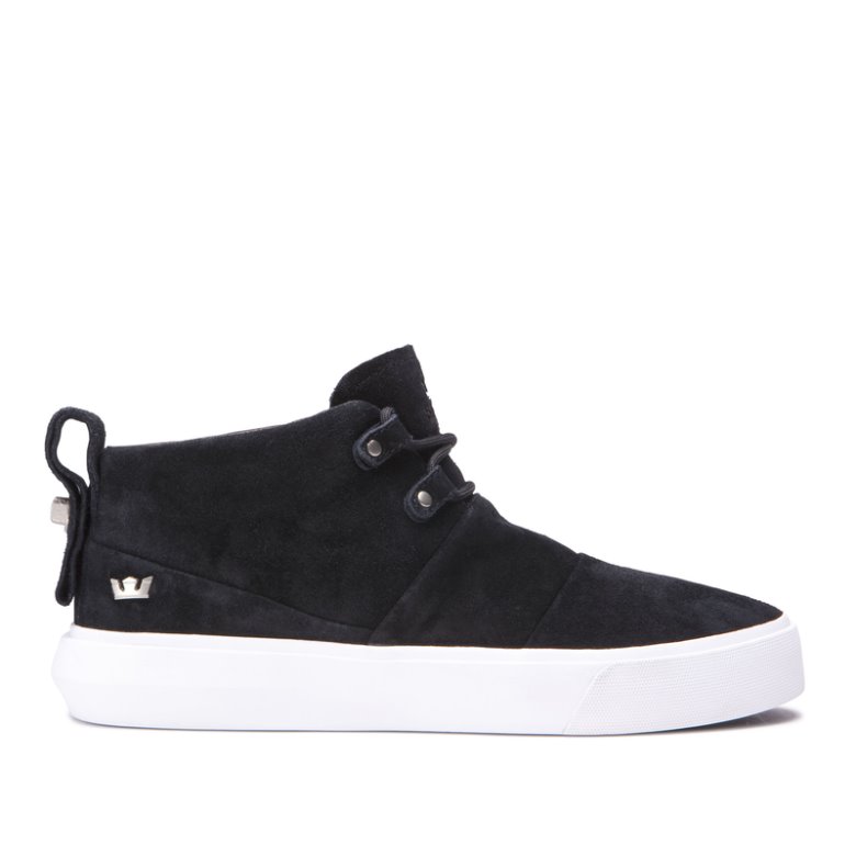 Supra Yüksek Taban Charles Kadın Ayakkabı Siyah | TR521944