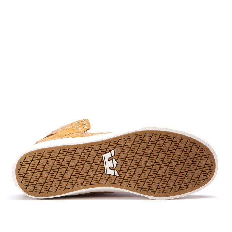 Supra Yüksek Taban Skytop Erkek Ayakkabı Kahverengi | TR540908