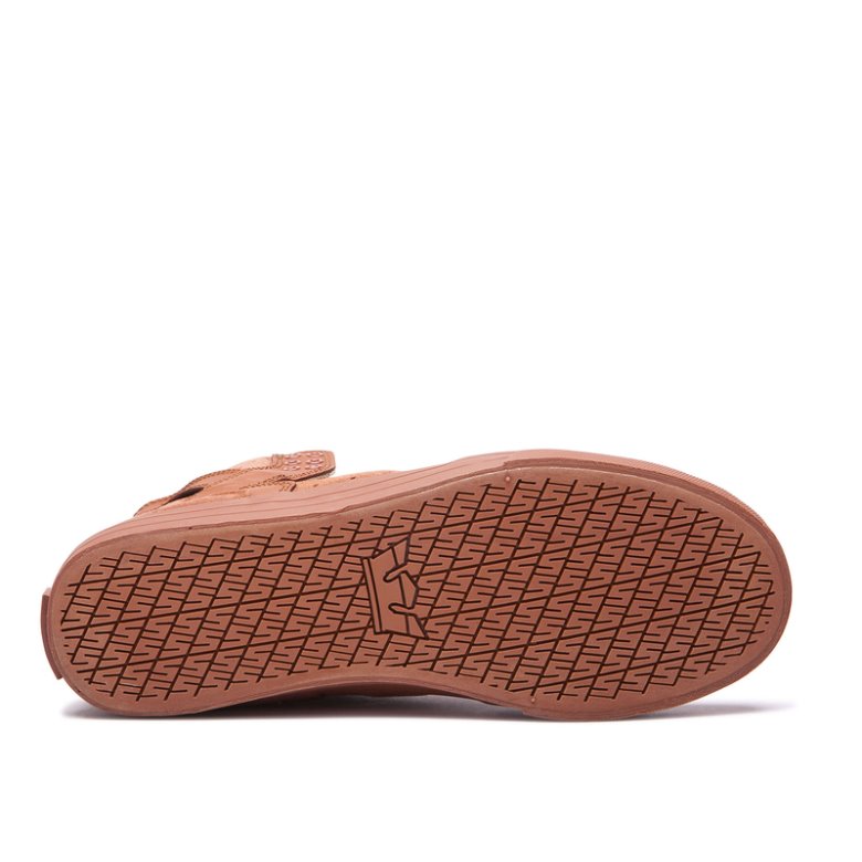 Supra Yüksek Taban Skytop Erkek Ayakkabı Bakır | TR709104