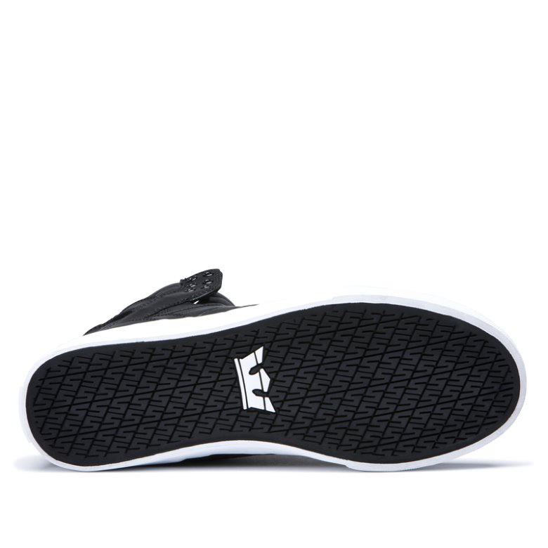 Supra Yüksek Taban Skytop Kadın Ayakkabı Siyah Beyaz | TR479988