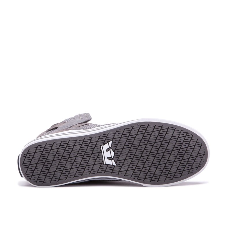 Supra Yüksek Taban Skytop Kadın Ayakkabı Koyu Gri | TR992910