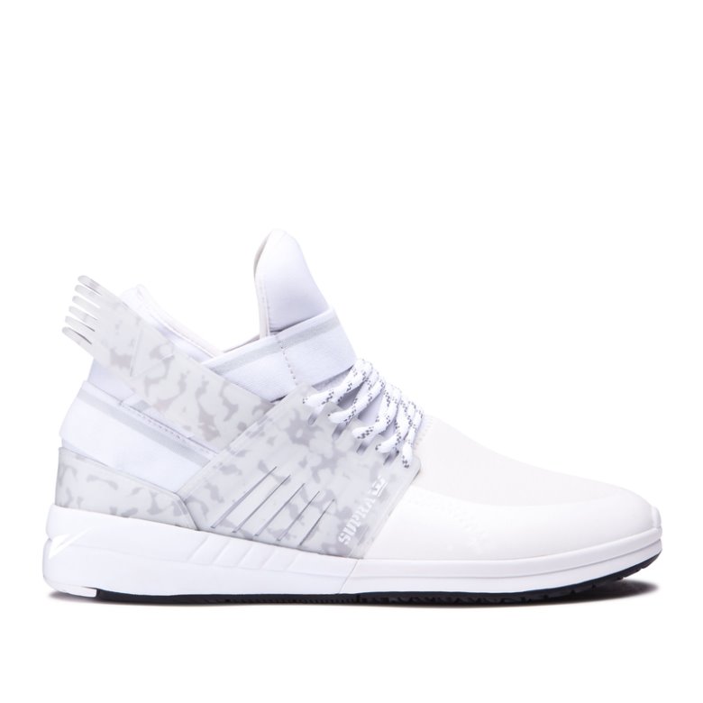 Supra Yüksek Taban Skytop V Erkek Ayakkabı Beyaz | TR152220