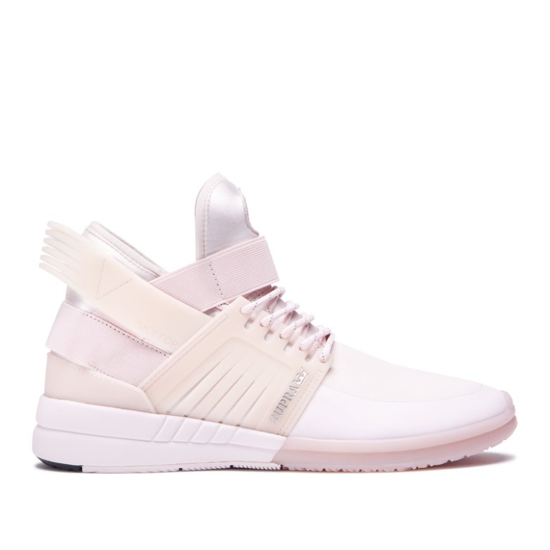 Supra Yüksek Taban Skytop V Kadın Ayakkabı Açık Pembe | TR999311