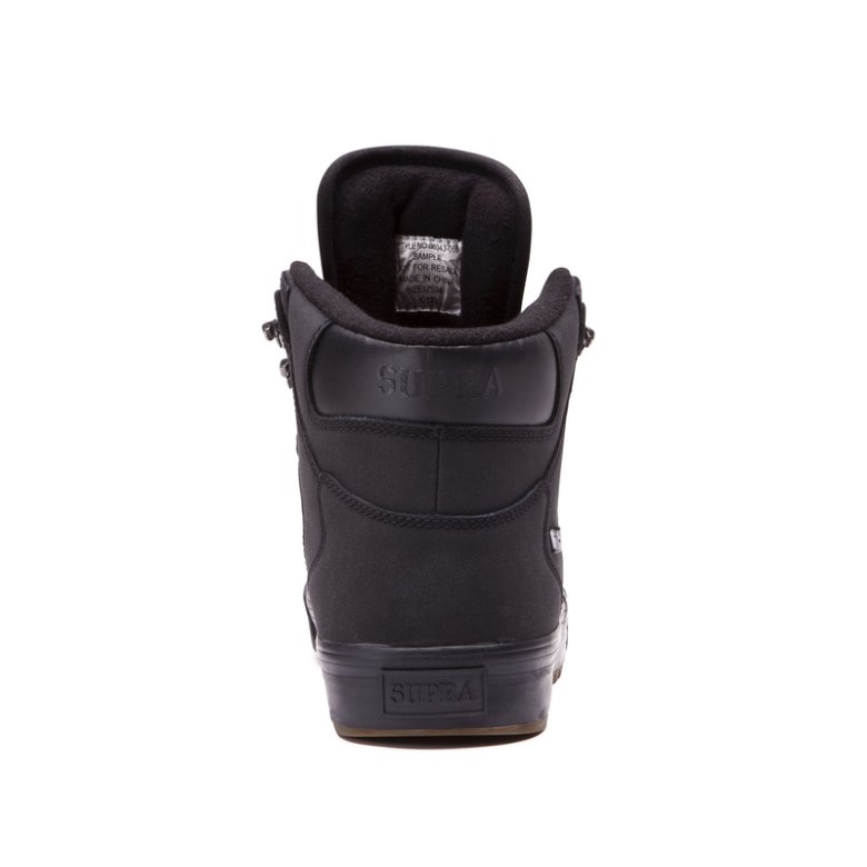Supra Yüksek Taban Vaider Cold Weather Kadın Ayakkabı Siyah | TR515597