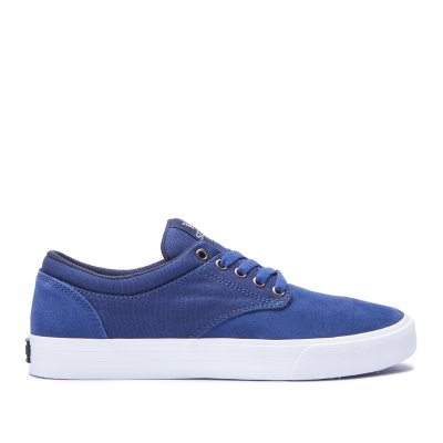 Supra Düz Taban Chino Kadın Ayakkabı Koyu Mavi | TR040618