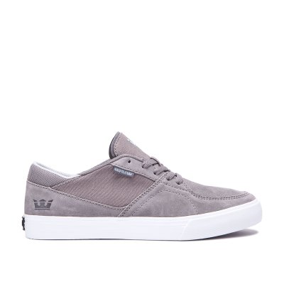 Supra Düz Taban Melrose Erkek Ayakkabı Gri | TR780587